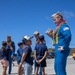 U.S. Navy Blue Angels Arrive To Marine Corps Base Hawaii