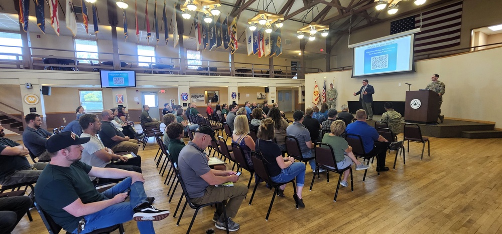 Fort McCoy Garrison leaders hold July 2025 town hall meetings