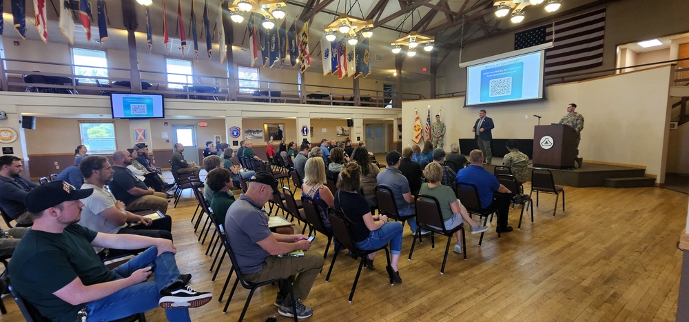 Fort McCoy Garrison leaders hold July 2025 town hall meetings