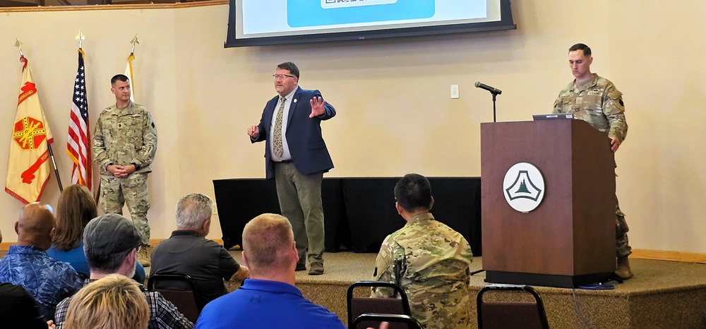 Fort McCoy Garrison leaders hold July 2025 town hall meetings