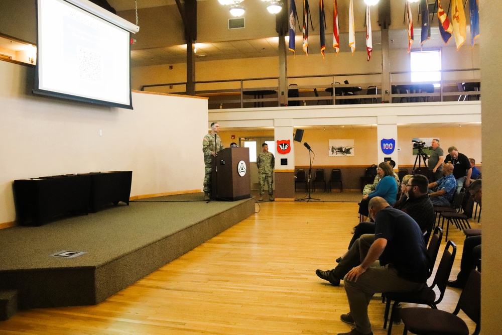 Fort McCoy Garrison leaders hold July 2025 town hall meetings