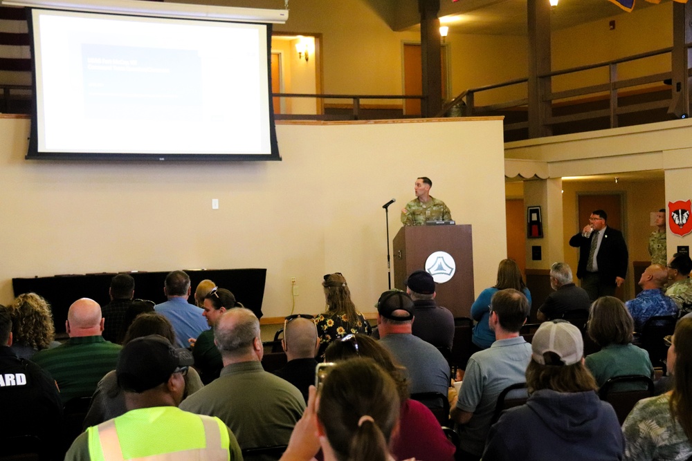 Fort McCoy Garrison leaders hold July 2025 town hall meetings