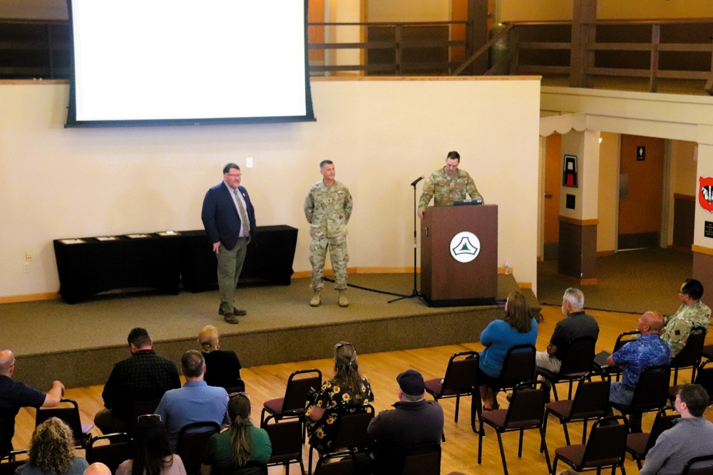 Fort McCoy Garrison leaders hold July 2025 town hall meetings