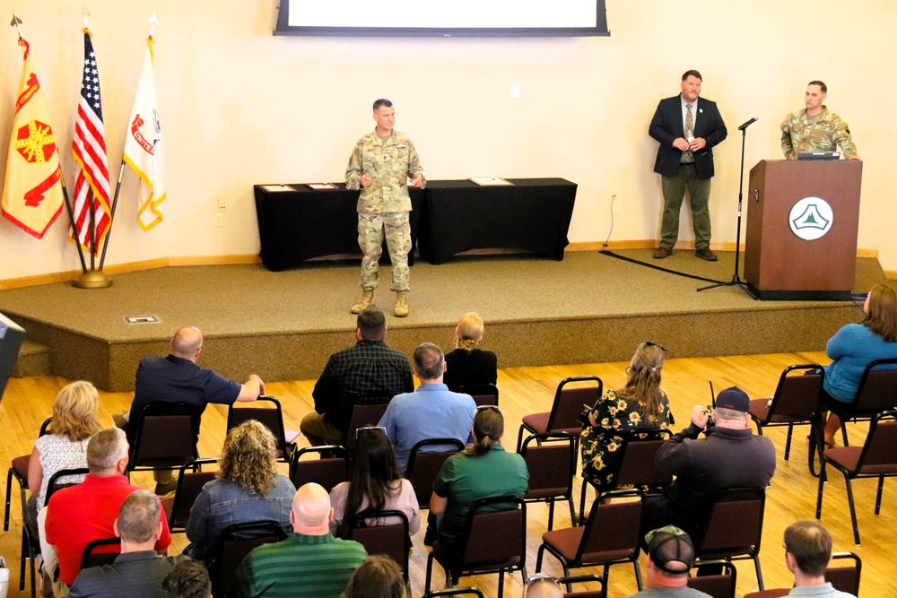 Fort McCoy Garrison leaders hold July 2025 town hall meetings