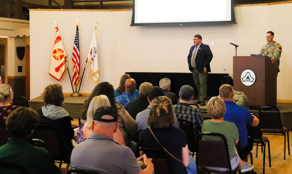 Fort McCoy Garrison leaders hold July 2025 town hall meetings