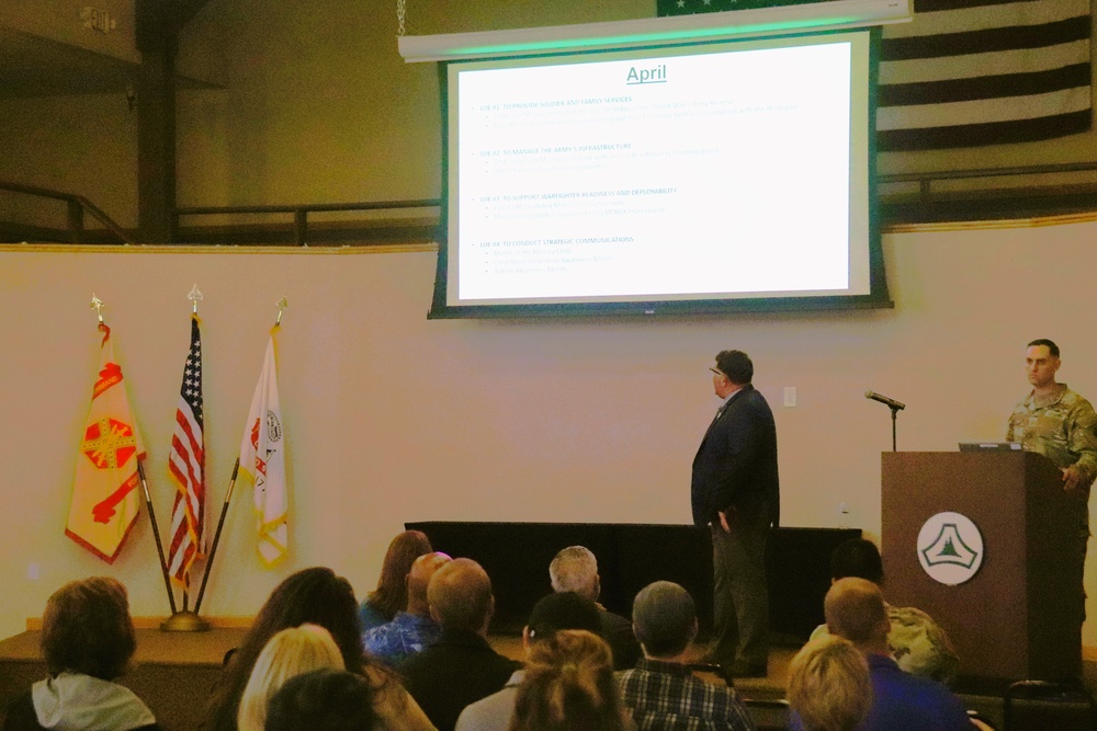 Fort McCoy Garrison leaders hold July 2025 town hall meetings