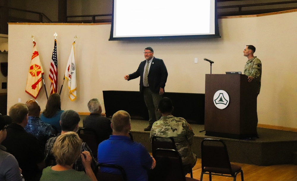 Fort McCoy Garrison leaders hold July 2025 town hall meetings