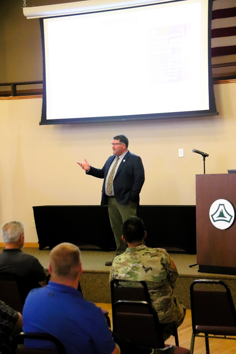 Fort McCoy Garrison leaders hold July 2025 town hall meetings