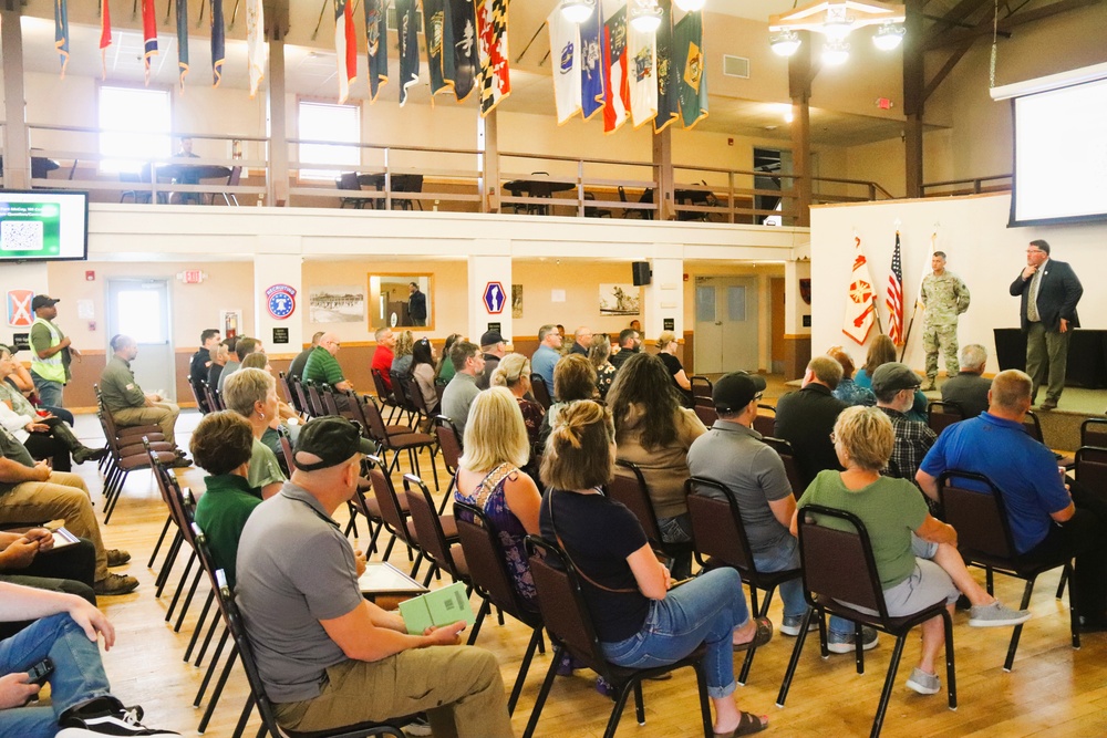 Fort McCoy Garrison leaders hold July 2025 town hall meetings