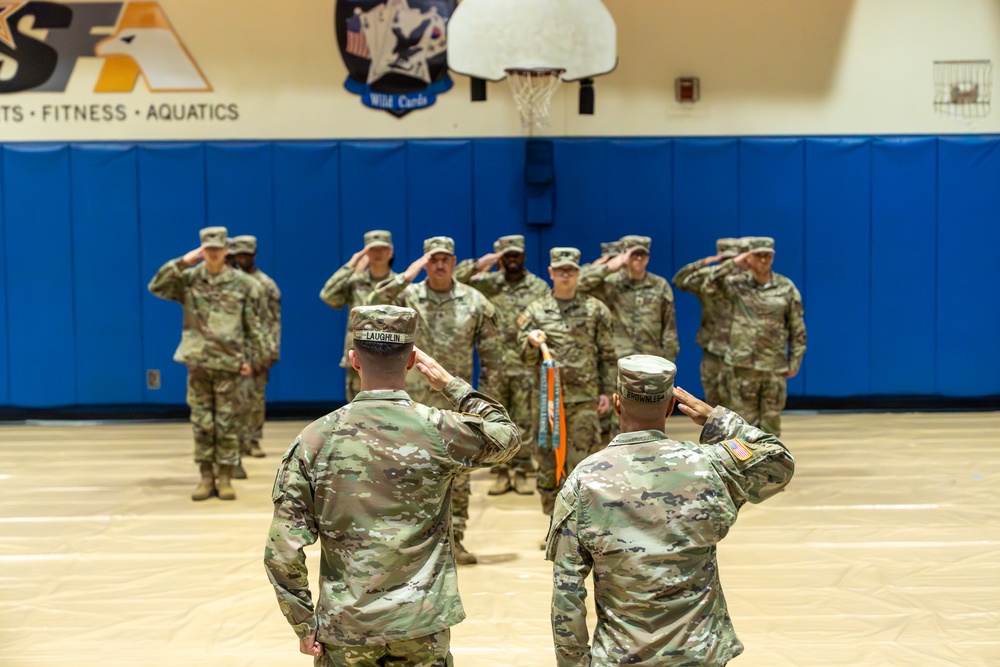 Relinquishment of Responsibility Ceremony at USANEC-Seoul Air Base