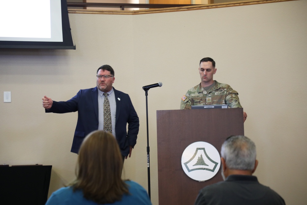 Fort McCoy Garrison leaders hold July 2025 town hall meetings