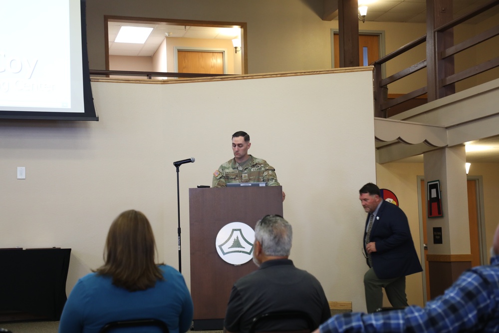 Fort McCoy Garrison leaders hold July 2025 town hall meetings