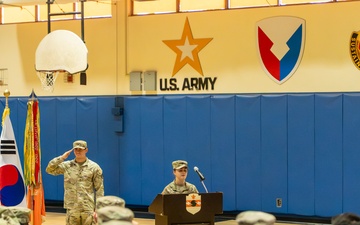 Relinquishment of Responsibility Ceremony at USANEC-Seoul Air Base