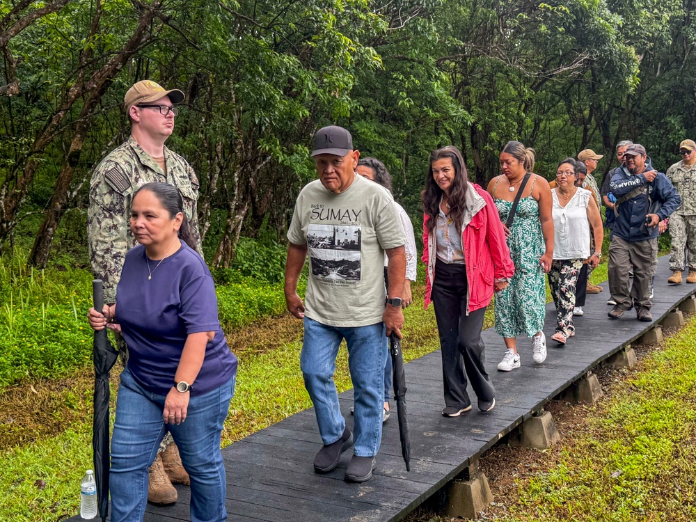 JTFM commander attends Fena Cave and Hagat memorial