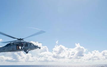USS America (LHA 6) Conducts Flight Operations in the Philippine Sea