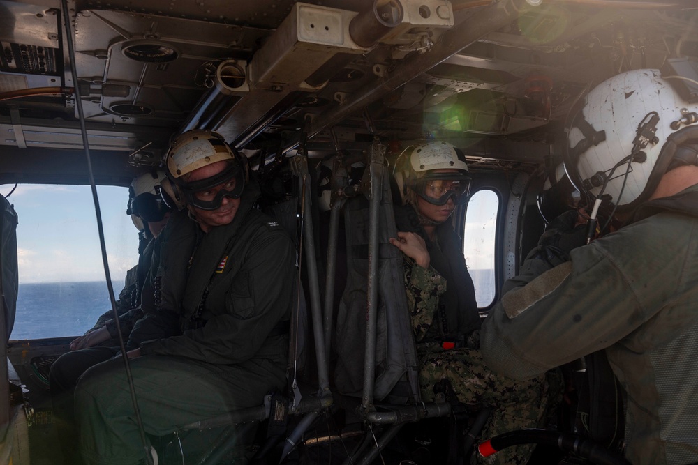 USS America (LHA 6) Conducts Flight Operations in the Philippine Sea