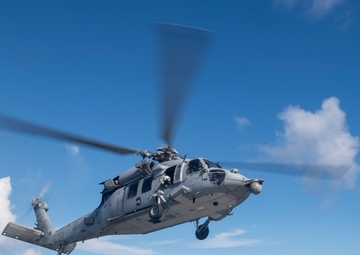USS America (LHA 6) Conducts Flight Operations in the Philippine Sea