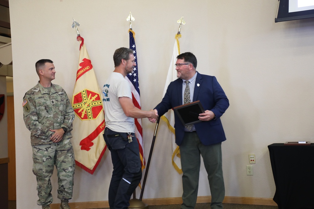Fort McCoy Garrison leaders hold July 2025 town hall meetings