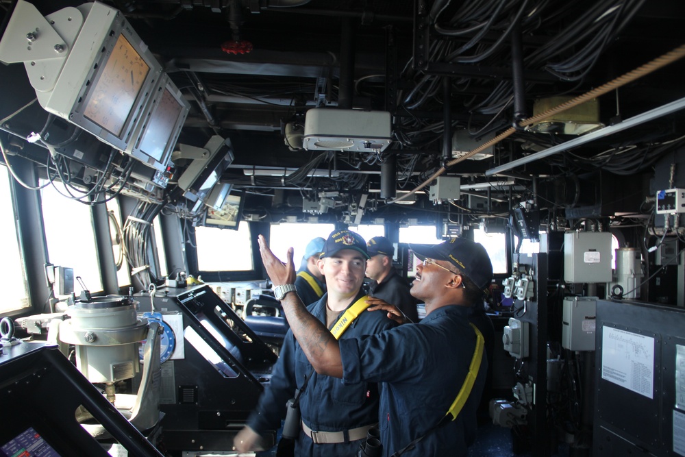Pinckney conducts routine operations