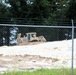 Engineer battalion Soldiers work on earth-moving troop project at Fort McCoy during July 2025 training