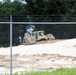 Engineer battalion Soldiers work on earth-moving troop project at Fort McCoy during July 2025 training