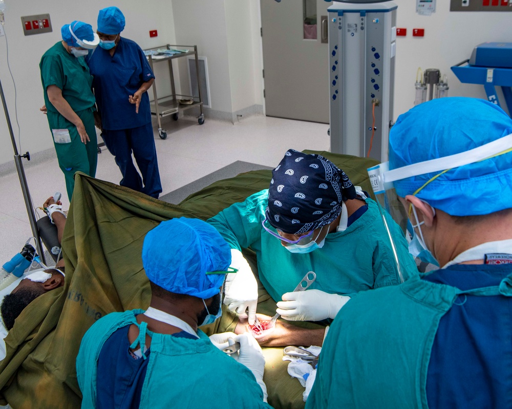 Pacific Partnership 2025 medical team assist in Surgeries in Lae, Papua New Guinea July 2025