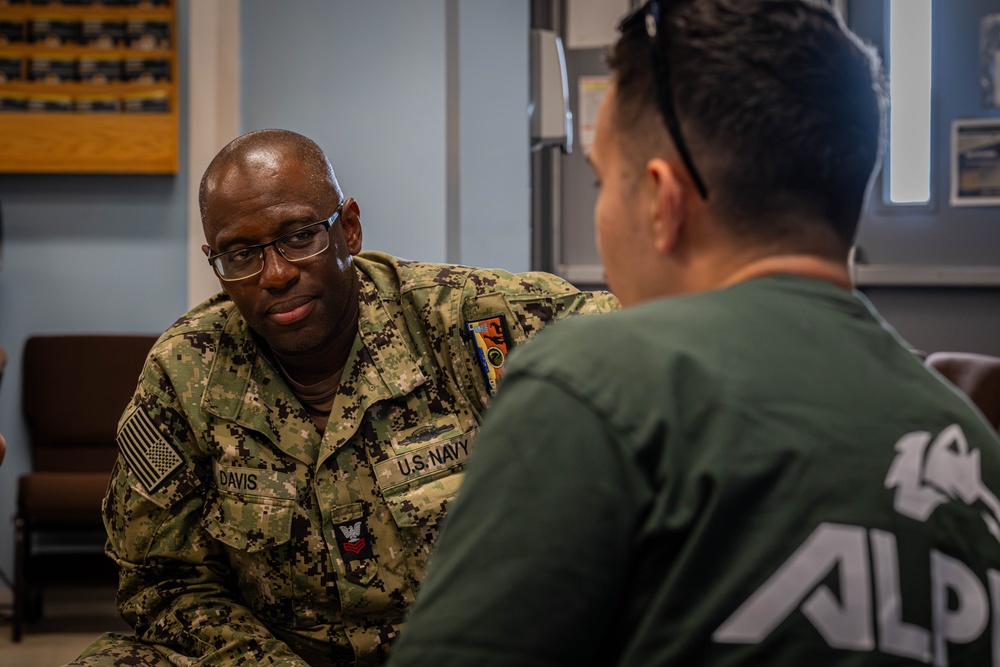 Service Members at Camp Lemonnier Complete Suicide Prevention Training