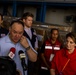 MRF-D 25.3: U.S. Ambassador to the Philippines and Philippine Secretary of Defense visit frontline troops of  foreign disaster relief