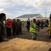 MRF-D 25.3: U.S. Ambassador to the Philippines and Philippine Secretary of Defense visit frontline troops of  foreign disaster relief