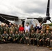 MRF-D 25.3: U.S. Ambassador to the Philippines and Philippine Secretary of Defense visit frontline troops of  foreign disaster relief