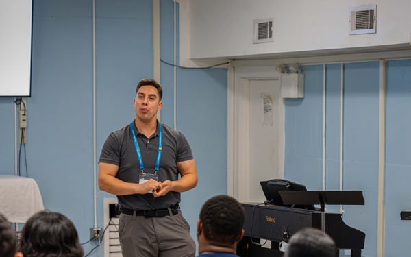 Service Members at Camp Lemonnier Complete Suicide Prevention Training