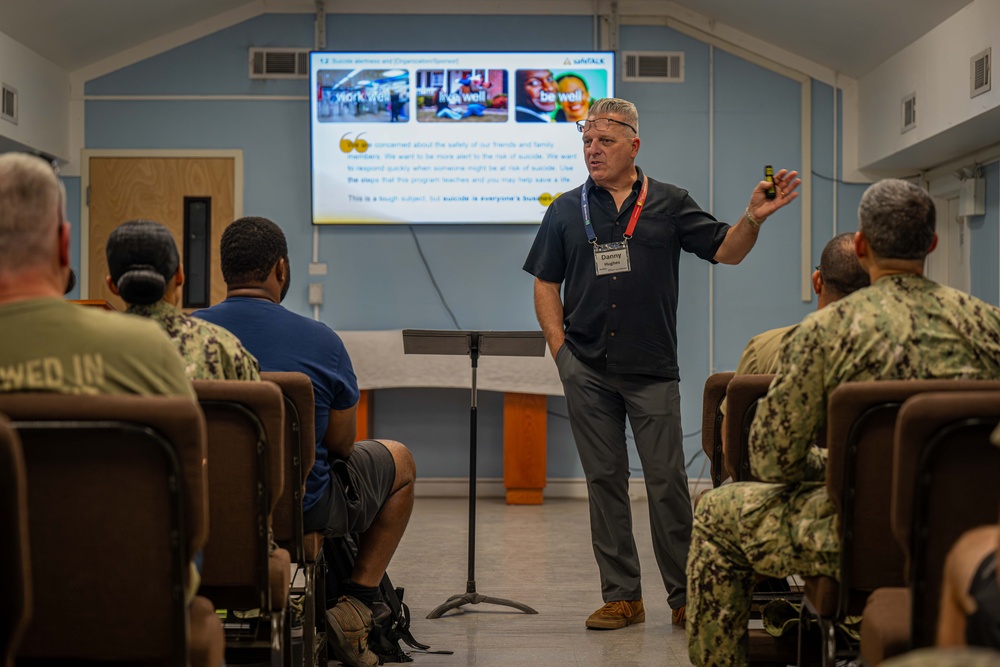 Service Members at Camp Lemonnier Complete Suicide Prevention Training
