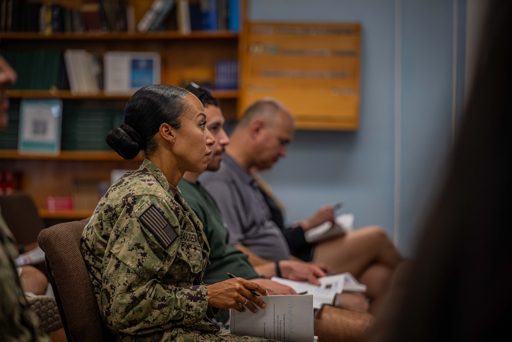 Service Members at Camp Lemonnier Complete Suicide Prevention Training