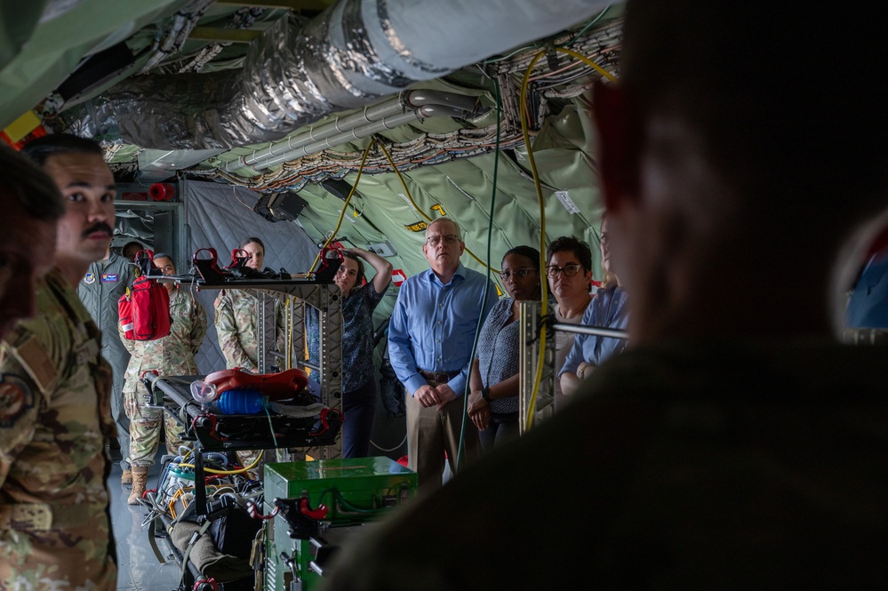 U.S. House Armed Services Committee members visit Kadena Air Base