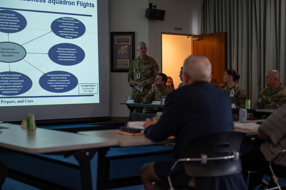 U.S. House Armed Services Committee members visit Kadena Air Base