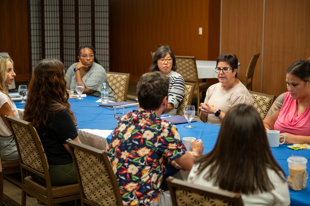 U.S. House Armed Services Committee members visit Kadena Air Base