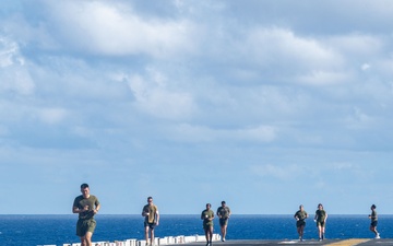 USS America (LHA 6) Conducts Fitness Challenge