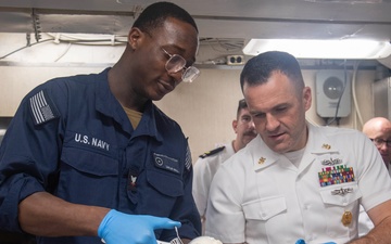 USS America (LHA 6) and 31st Marine Expeditionary Unit celebrate 250 years of naval service