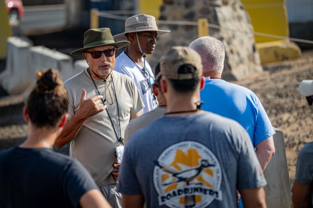 U.S. Service Members Volunteer to Repair Muslim Cemetery on Camp Lemonnier