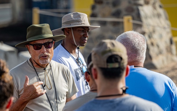 U.S. Service Members Volunteer to Repair Muslim Cemetery on Camp Lemonnier