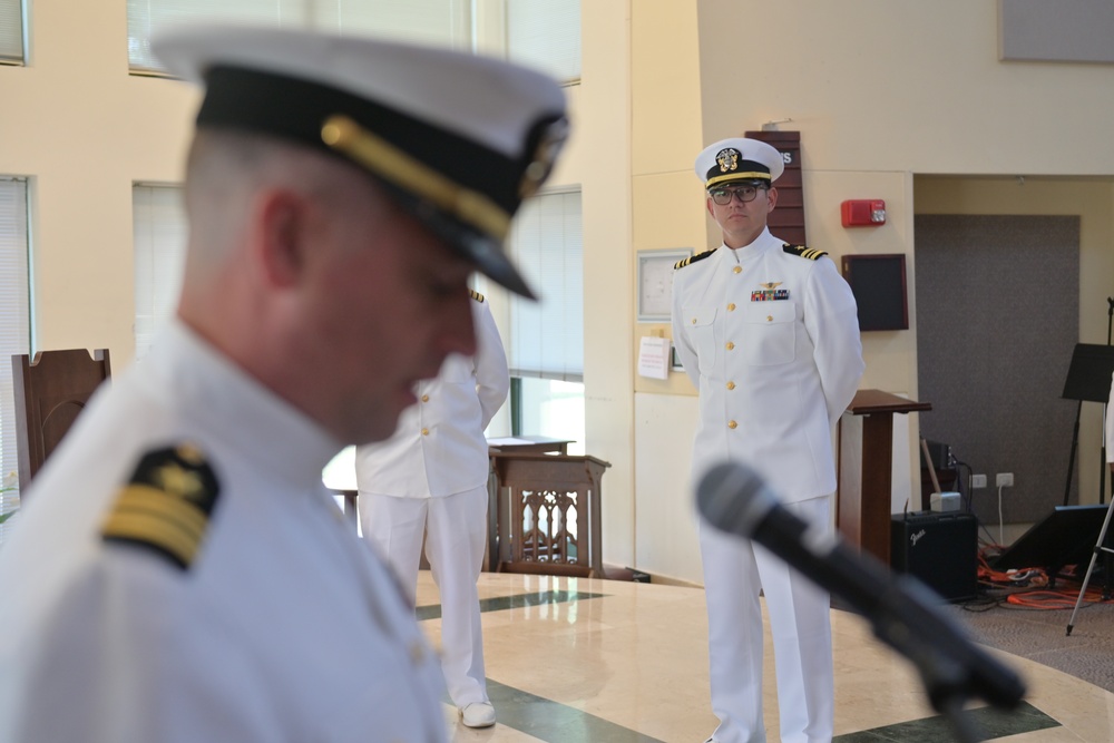 AIMD Sigonella Change of Command