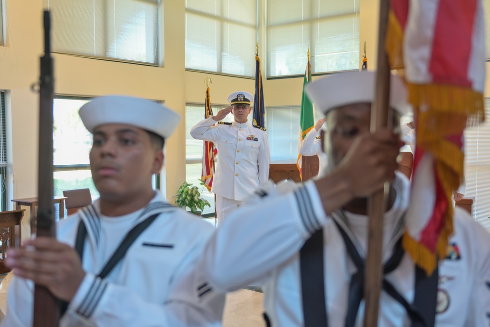 AIMD Sigonella Change of Command