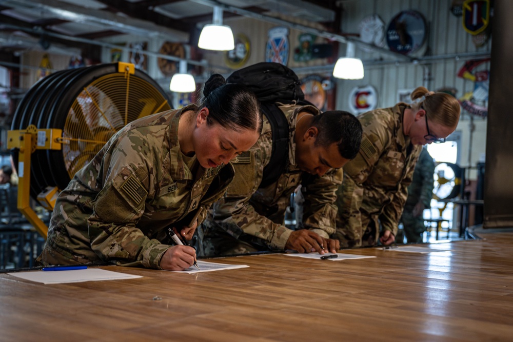 New Arrivals at Camp Lemonnier Receive Deployment Briefing
