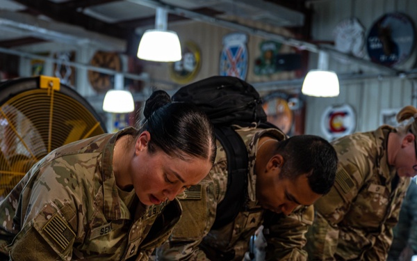 New Arrivals at Camp Lemonnier Receive Deployment Briefing