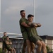 1st Marine Aircraft Wing senior enlisted advisor joins leaders during PT