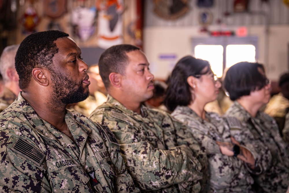 New Arrivals at Camp Lemonnier Receive Deployment Briefing