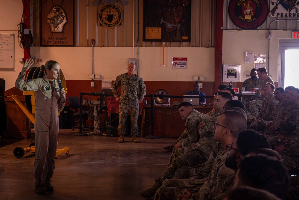 New Arrivals at Camp Lemonnier Receive Deployment Briefing