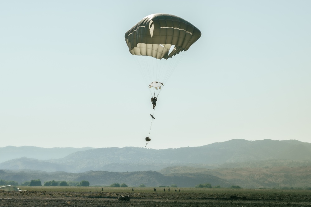 173rd Airborne Paratroopers Conduct Joint Airborne Operation With Turkish Forces During Agile Spirit 25