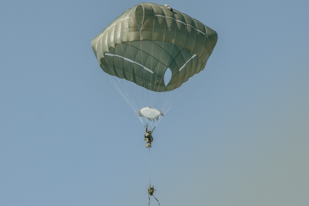 173rd Airborne Paratroopers Conduct Joint Airborne Operation With Turkish Forces During Agile Spirit 25