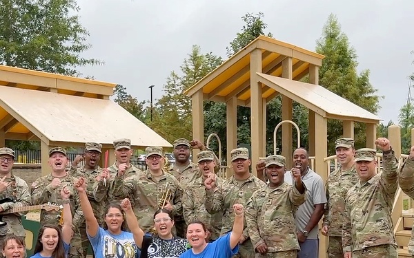 Band and Staff Power Pose